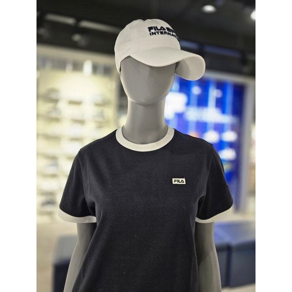 [파주점] 여성 에센셜 링거 반팔티셔츠(FS2RSG2152F-BLK)