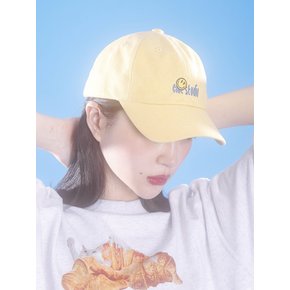 0 9 smile studio ball cap - YELLOW