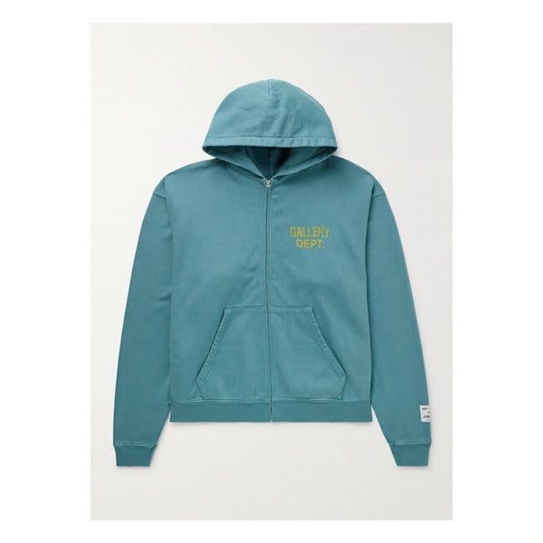 90S 로고 프린트 코튼 저지 집업 후드 티셔츠 46376663162903338