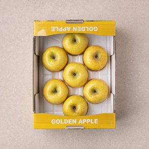  [당도선별] 황금사과 9입 이내, 2kg (박스)