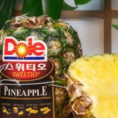 Dole 크라운없는 스위티오파인애플 중과 4입 3.2kg내외