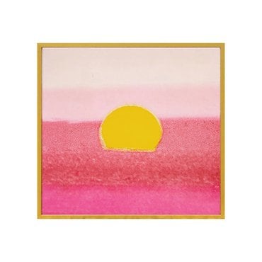 아티쉬 그림액자 Sunset 1972 (pink), 앤디 워홀