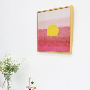 그림액자 Sunset 1972 (pink), 앤디 워홀