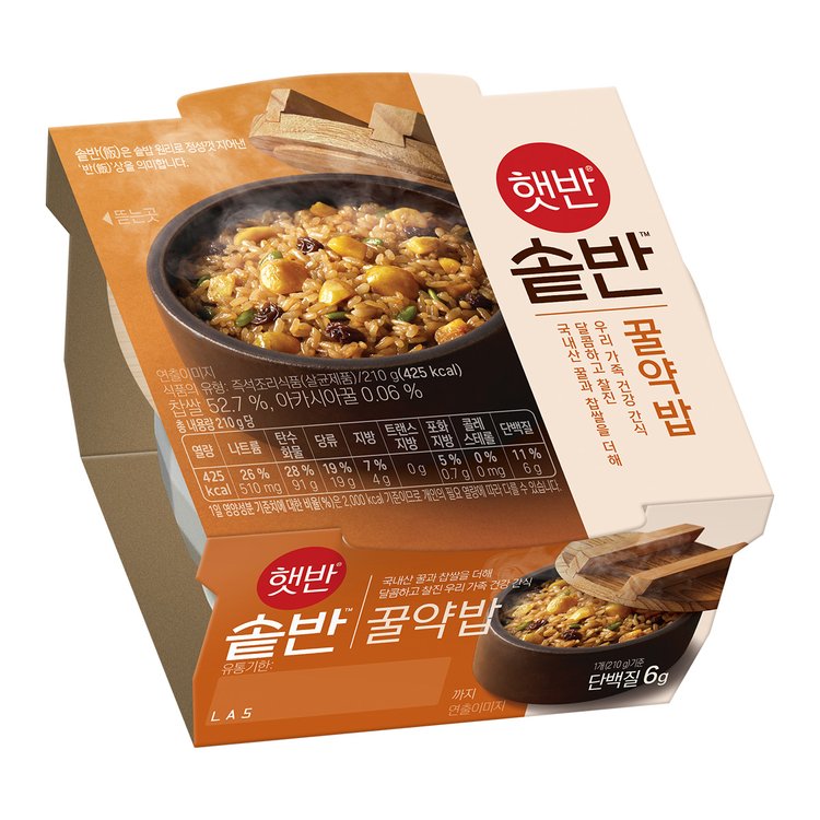 Cj 햇반솥반 꿀약밥 210G, 믿고 사는 즐거움 Ssg.Com