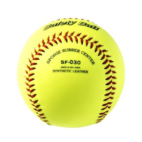 안전공 Safety Ball SF-030(p) 연식구 야구공 낱개1개 / 유소년 경기 시합구