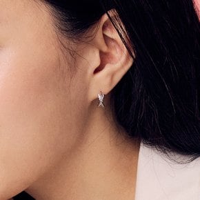 실버 원터치 귀걸이 탱글 RA25B20A