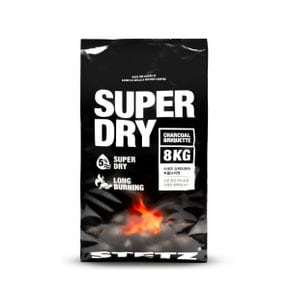 슈퍼 드라이 차콜 브리켓 8kg 캠핑 펜션 업소 고기 구이용 코코넛 야자 바베큐숯 25%할인