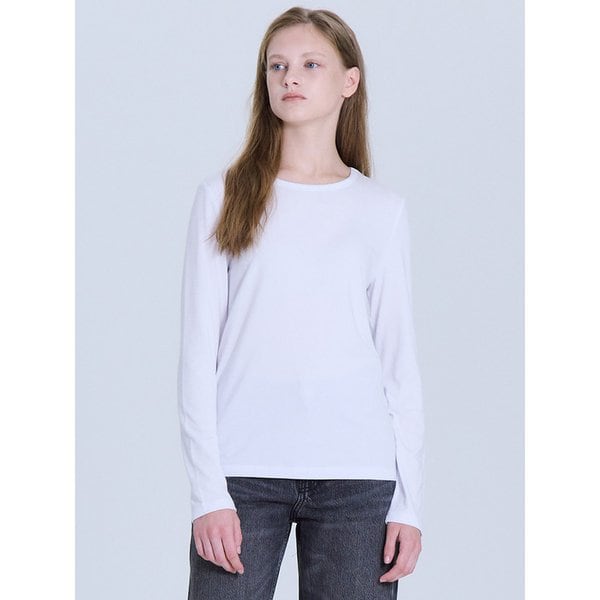여성 슬림핏 스판 긴팔티셔츠 LATS0208