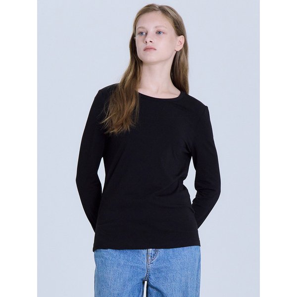 여성 슬림핏 스판 긴팔티셔츠 LATS0208