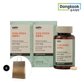 동국제약 프라임 비타민B 컴플렉스 1,000mg x 60정 2박스