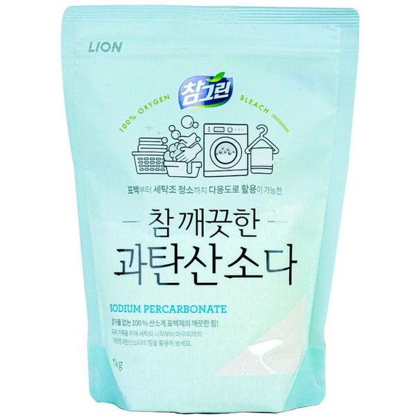 LION 참그린 참깨끗한 과탄산소다 1kg X ( 2매입 )