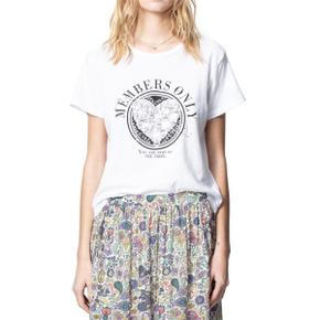 ZADIGVOLTAIRE Alys Members Only Graphic Tee SJTI1802F