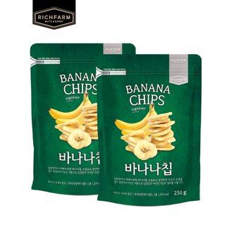 리치팜너트 바나나칩 230g 2봉