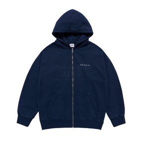 BASIC BIO WASHING HOODIE ZIP UP UP NAVY 베이직BIO 집업 네이비