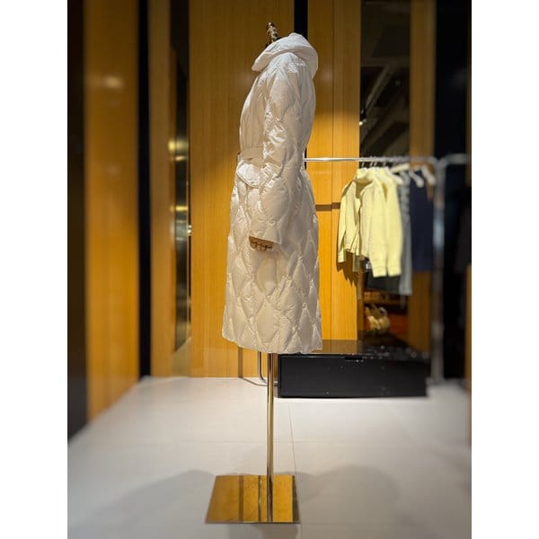 [시흥점] 여성 물결퀄팅 경량 구스 롱다운 (ER4JD900)