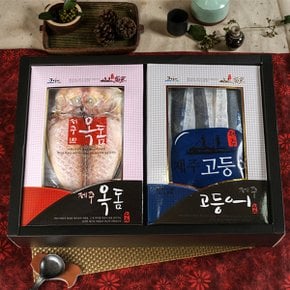 [9/3 순차출고] 제주특선 프리미엄 참옥돔/순살고등어세트4호 (옥돔 특대3마리+고등어살 특대5쪽)