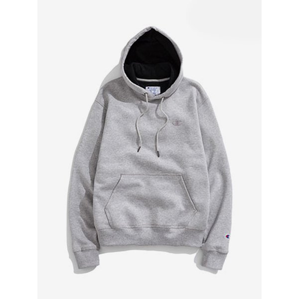 기모후드티 파워블랜드 더블로고 S0889(그레이)