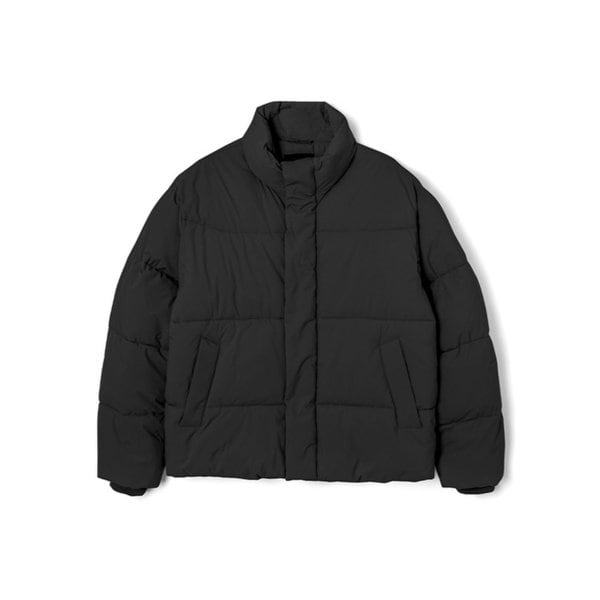 베이직 숏 푸퍼 패딩 점퍼 (BLACK) (HBAPA90)