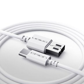 드리온 C to A 핸드폰 고속 충전케이블 USB C타입 1.2M, 화이트, 5개