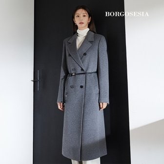  [미리주문10%] 보르고세시아 24FW 울실크 롱코트+벨트