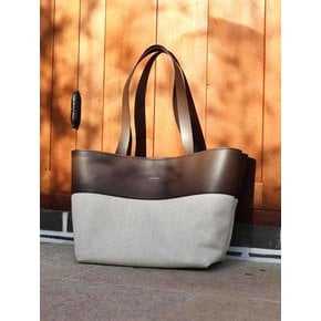 DIV SHOPPER BAG L -  Canvas Combi_2 COLORS