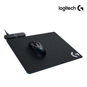 Logitech 로지텍코리아 (정품) POWERPLAY 파워플레이 무선충전패드 마우스패드