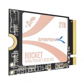 SABRENT SSD 2TB, M.2 SSD 2TB, NVMe 2TB PCIe 4.0 M.2 2230, SSD 5000MB, Steam Deck Microsoft