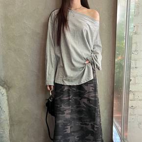 Open Neck Tee