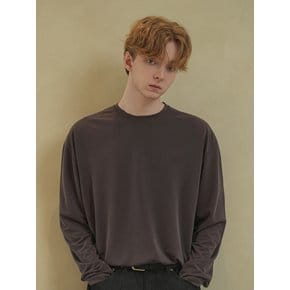 DM1031 MODAL LONG SLEEVE T-SHIRT_GRAY