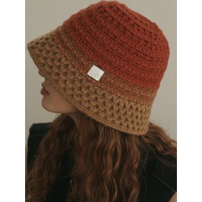 Haz knit crochet bucket hat_4color