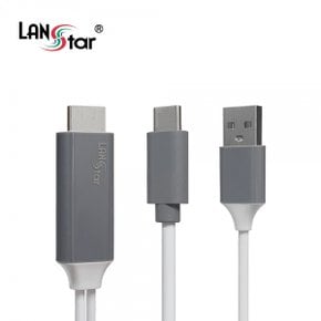 LANSTAR TypeC to HDMI 미러링(LS-USB312-HDCHAN, 2m)