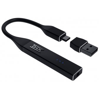  레이저 THX Onyx 휴대용 헤드폰 앰프 USB 3.5 mm THX AAA 탑재 RC21-01630100-R3M1 Black