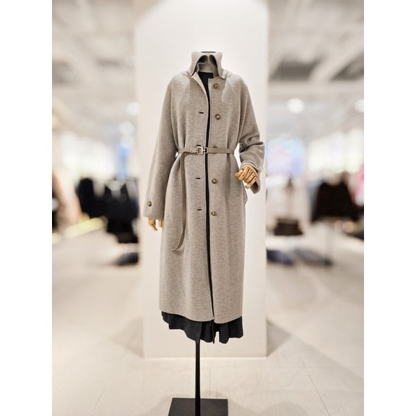 [파주점] [더아이잗컬렉션]울 와이드 칼라 롱 가디건 CPAA1CD041