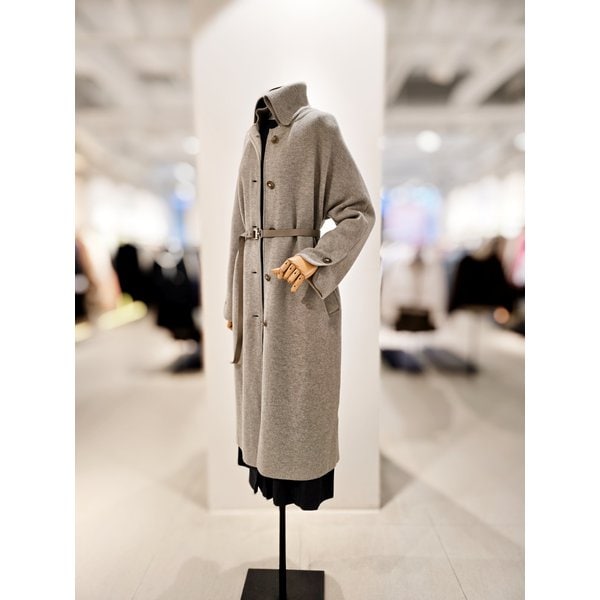 [파주점] [더아이잗컬렉션]울 와이드 칼라 롱 가디건 CPAA1CD041