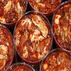 셰프애찬 탱글탱글 통영 생굴 무침 400g