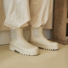 [24SS] CHELSEA RAIN BOOTS - SAND BEIGE