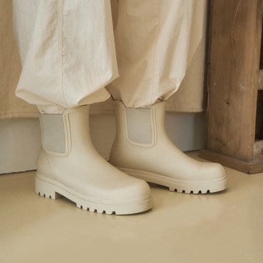 벤시몽 [24SS] CHELSEA RAIN BOOTS - SAND BEIGE