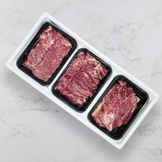 1++(9) 명품 한우 선물세트  등심(300g)+불고기(500g)+사태(300g) 총 1.1kg