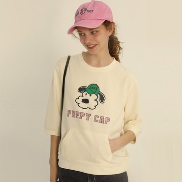 THE COLOR WAY 캐쥬얼캥거루캡맨투맨 (PBE03S-DMTW001)