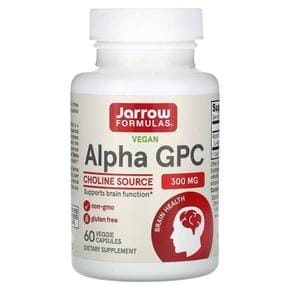 자로우 알파 GPC 300mg 콜린 소스 60정