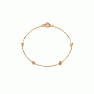 로이드 라운드볼 데일리베이직 14K Gold 팔찌 LWB19023G