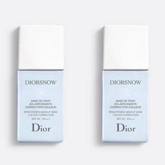 DIOR 디올 디올스노우 메이크업 베이스 컬러 콜렉션 30ml 블루 UV35 (SPF35 / PA+++) 2개