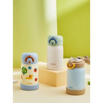 써모스 원터치 텀블러 마이디자인 보틀3 JNR-252K (250ml) 기본스티커포함