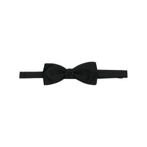 26FW 생로랑 이브 보우 타이 737305 3Y0111000 BLACK