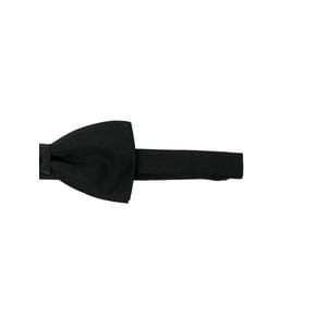 26FW 생로랑 이브 보우 타이 737305 3Y0111000 BLACK