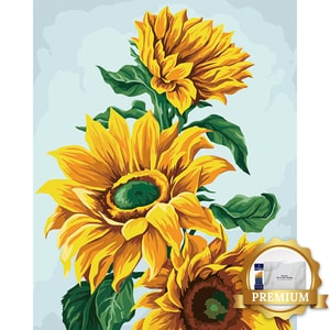  투코비 DIY 유화그리기 프리미엄 40x50 태양의 꽃 해바라기 P5493