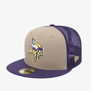NFL 미네소타 바이킹스 베이직 메쉬 59FIFTY 피티드캡 15131684