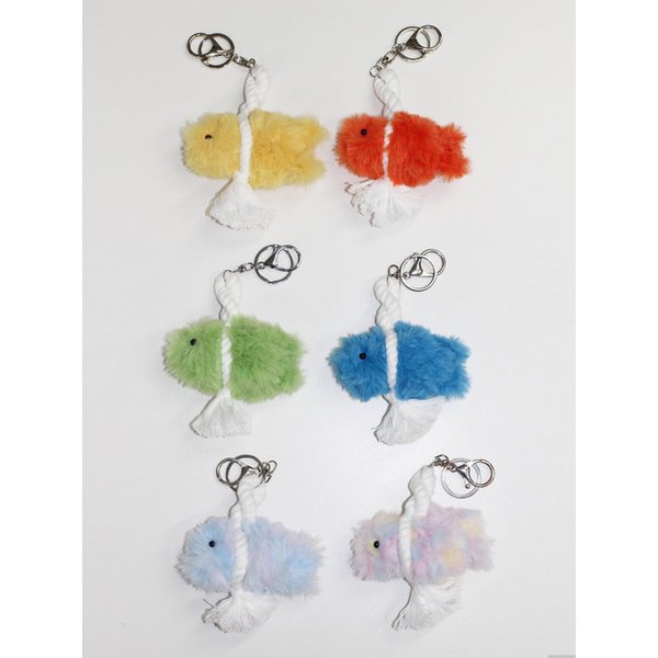 액막이 밍크 명태 키링 (6color)