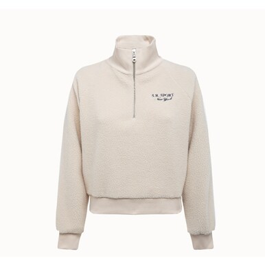 공식 온라인 Sherpa Fleece Quarter Zip 셰르파 플리스 반집업 SRA4ZU100IV