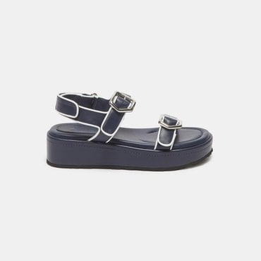 슈콤마보니 Line Buckle Strap Sandal(navy) DG2AM25047NAY